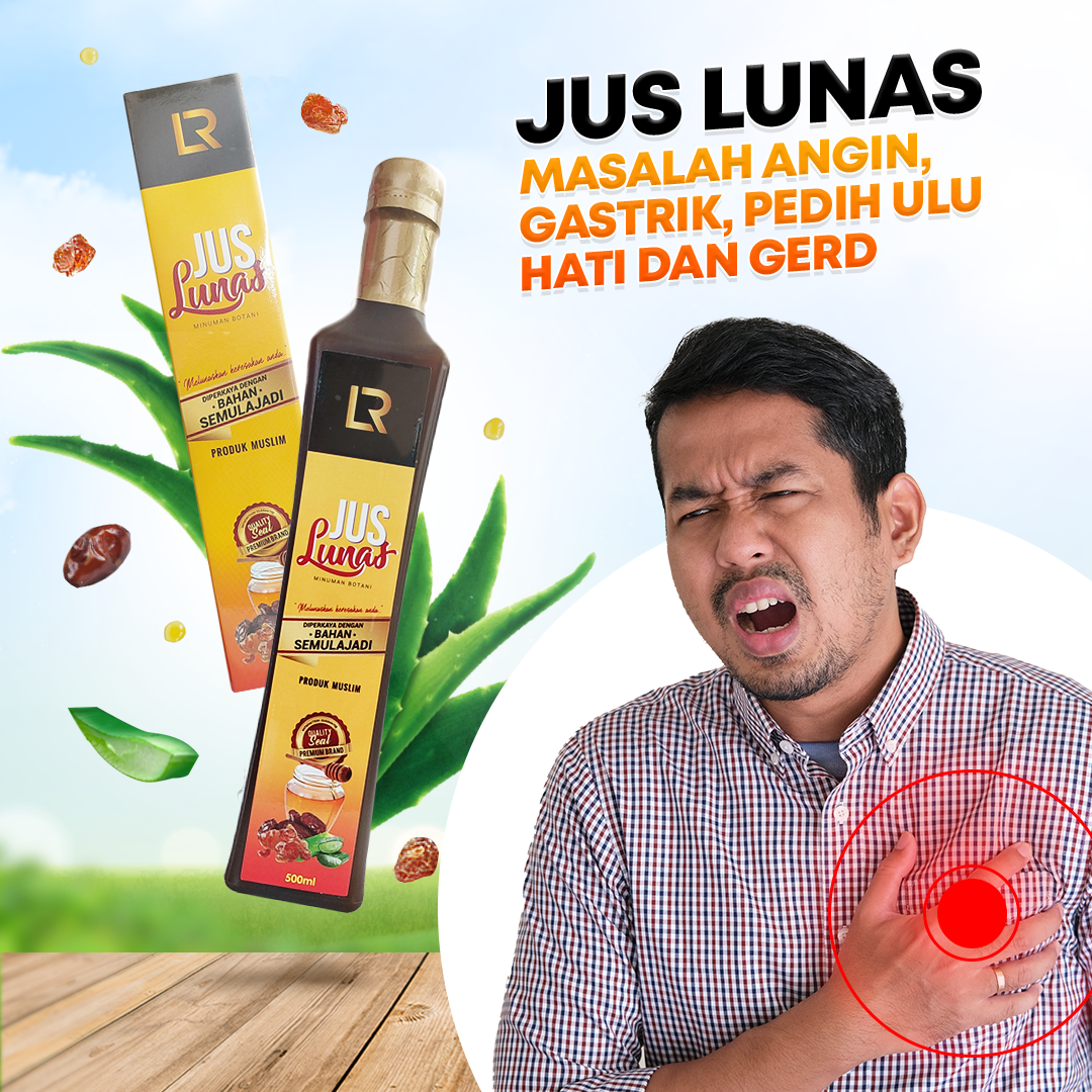 Ubat Angin Gastrik Pedih Ulu Hati Gerd Jus Lunas Rawatan Cepat Dan