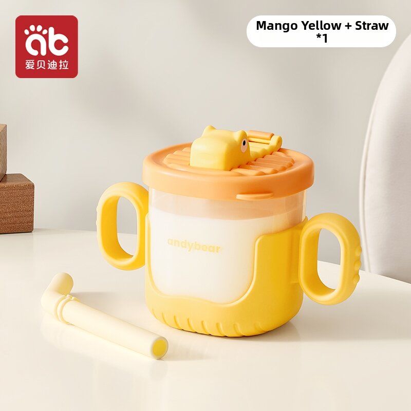 AIBEIDILA | Baby Training Drinking Cup With Straw and Scale