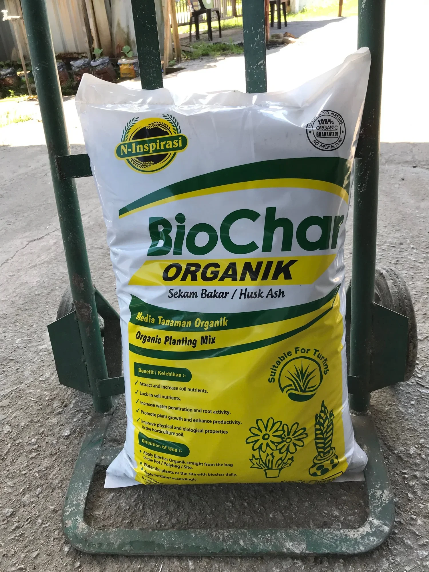 Biochar Organik Rice Husk Ash (SEKAM PADI BAKAR)