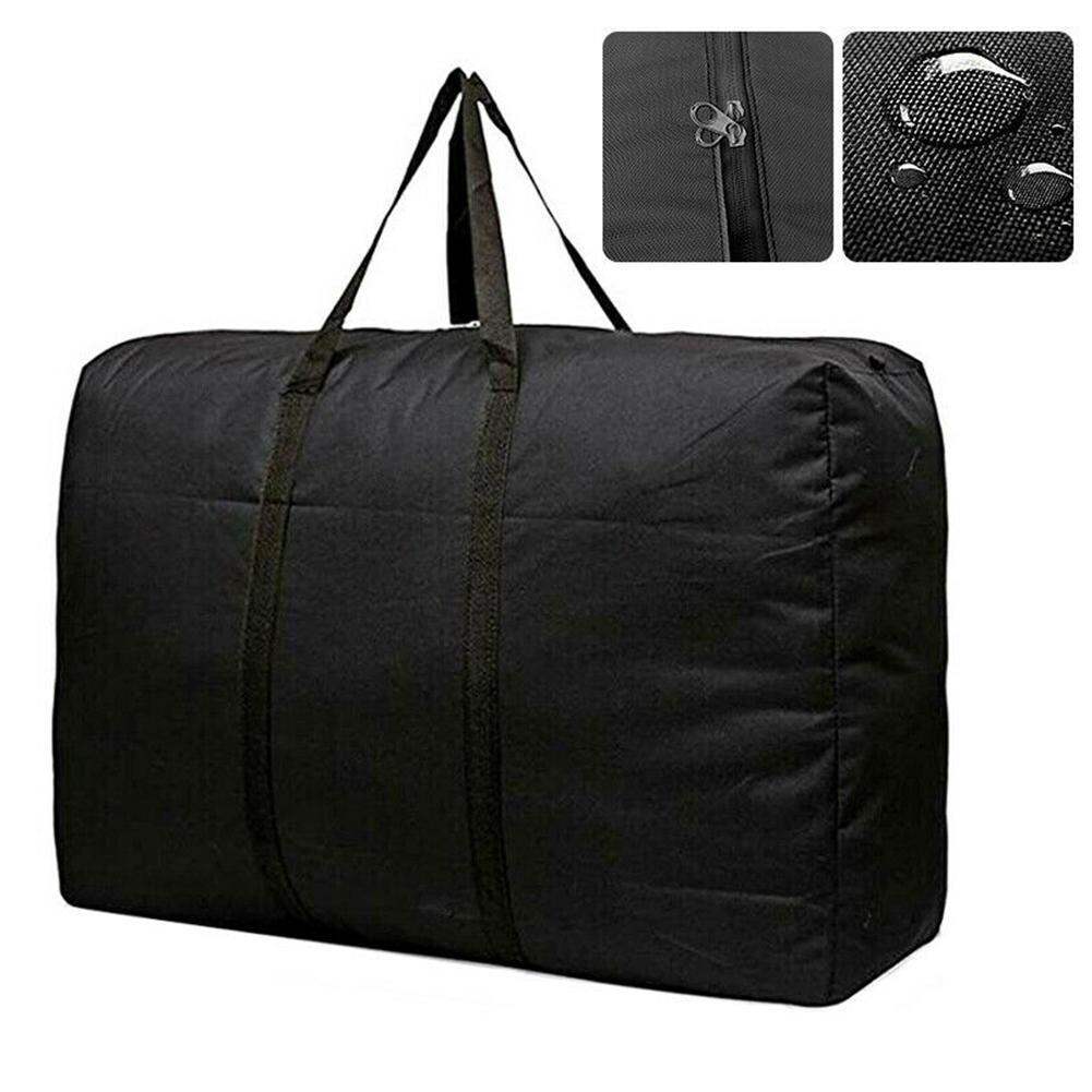 Large Capacity Folding Oxford Duffle Bag For Travel And Moving_voghion.com