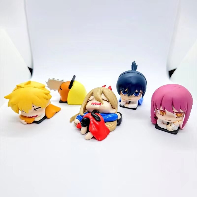 Chainsaw Man Garage Kit Animation Sleep Chainsaw Man 5Piece Set