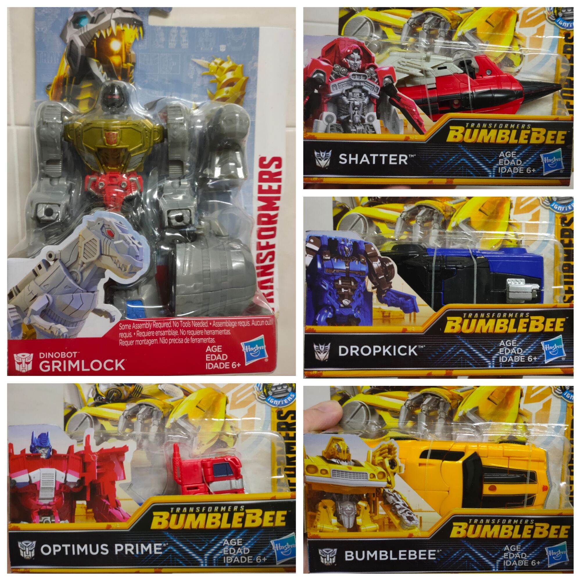 Transformers - Bumblebee, Optimus Prime et Grimlock 