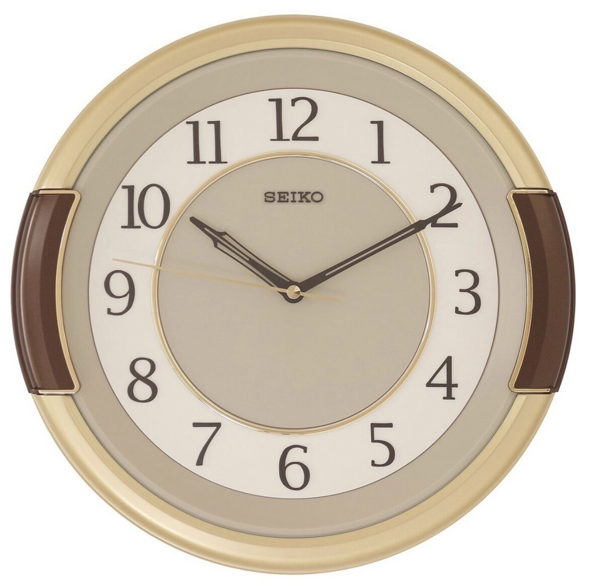 100% ORIGINAL SEIKO Quartz Analogue Wall Clock QXA272 (QXA272B) [Jam Dinding]