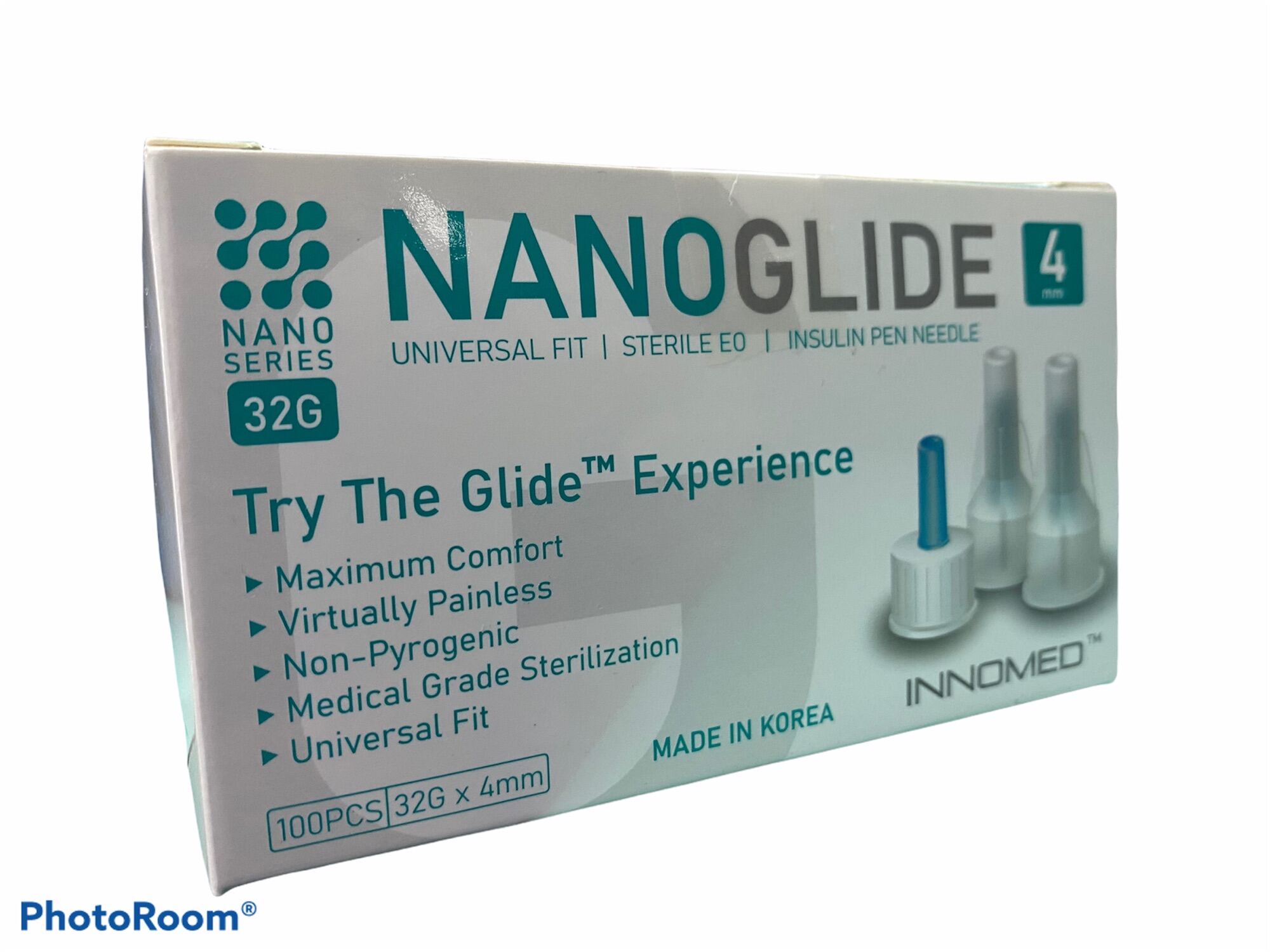 NANOGLIDE Insulin Pen Needles 32G 4MM 100s Lazada