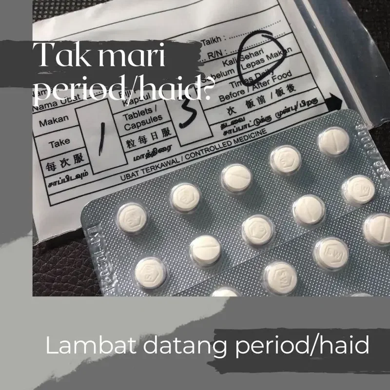 Period tidak teratur? Lancar Period, Datang Bulan Period Haid Tablets 10's