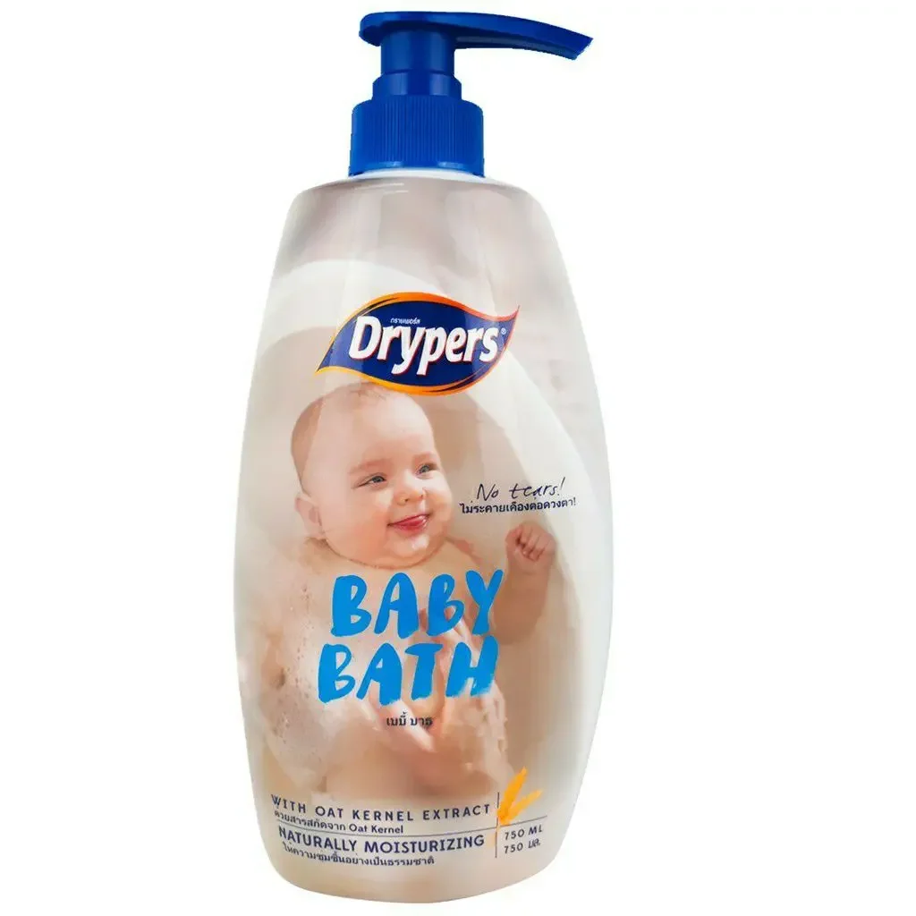 Drypers Baby Bath Oat Kernel Extract (750ml)