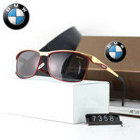 IMPALA  Original Brand Polarized Sunglasses for Men Women Driving Fishing Eyewear Anti Glare HD Lens Metal Frame High Quality BMW Sunglasses PG2100BM
