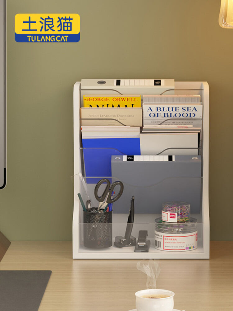 Desktop A4 Document Organizer Multi-Layer Shelf Harga  108 Ringgit*Penghantaran Percuma