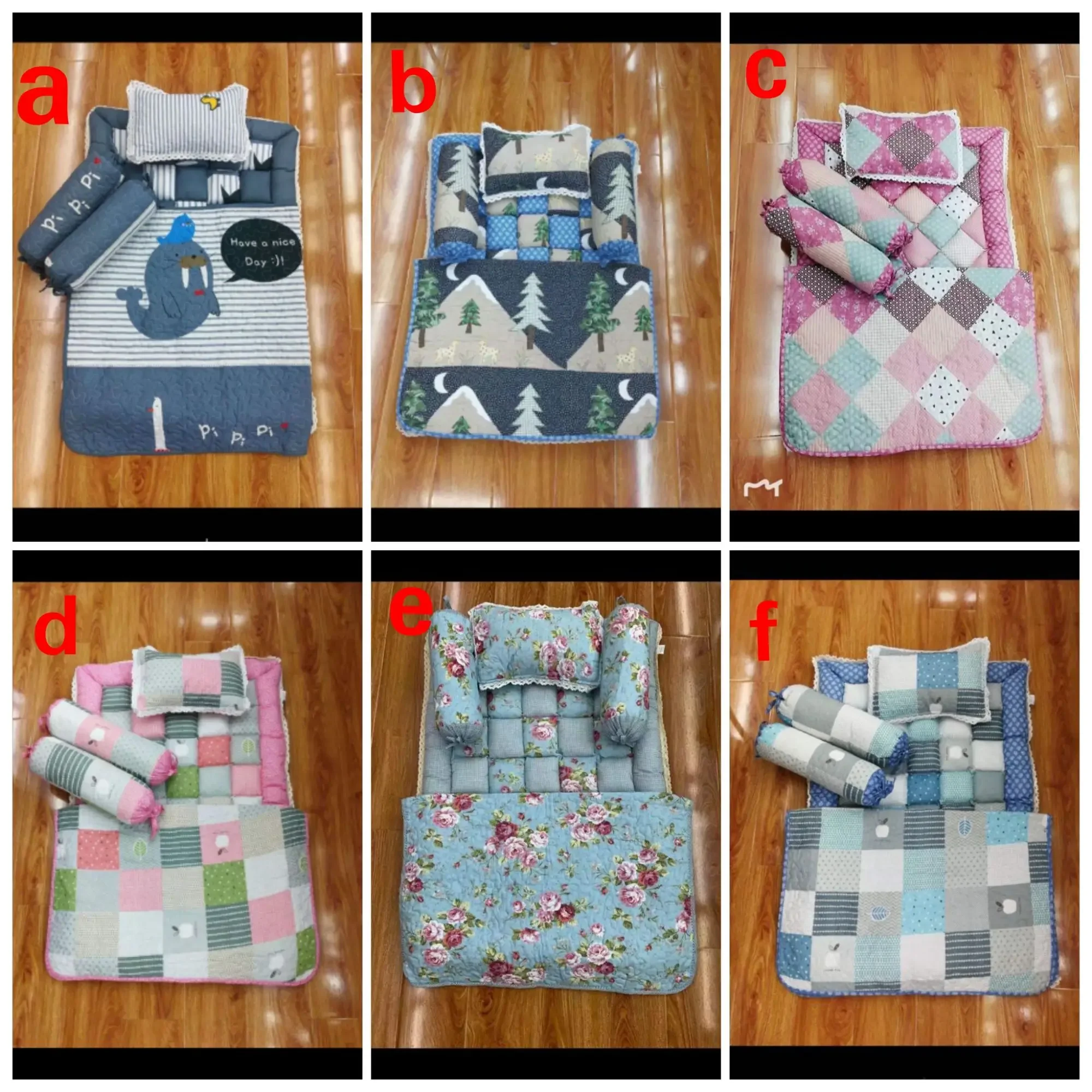 TILAM BABY PATCHWORK 100% COTTON 5IN1