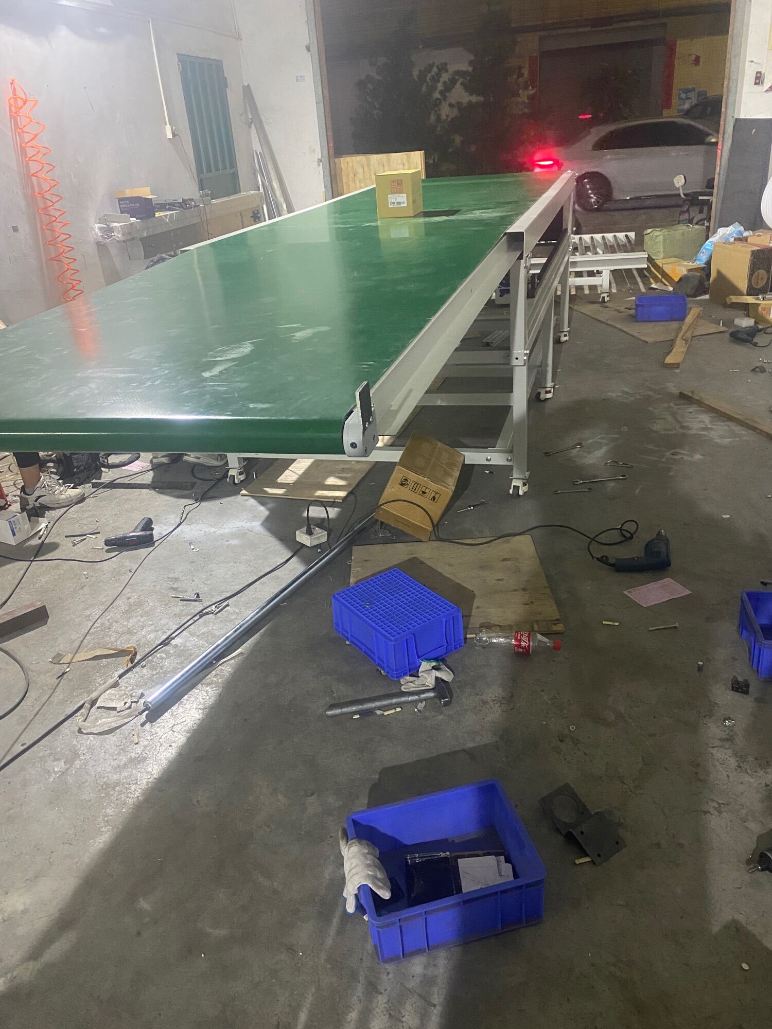 Telescopic belt conveyors customized PVC belt conveyor extension conveyor machine Lazada