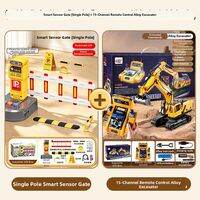 KAKABEIER | Remote Control Metal Educational Excavator Toy for Boys 3 to 6 Years Old