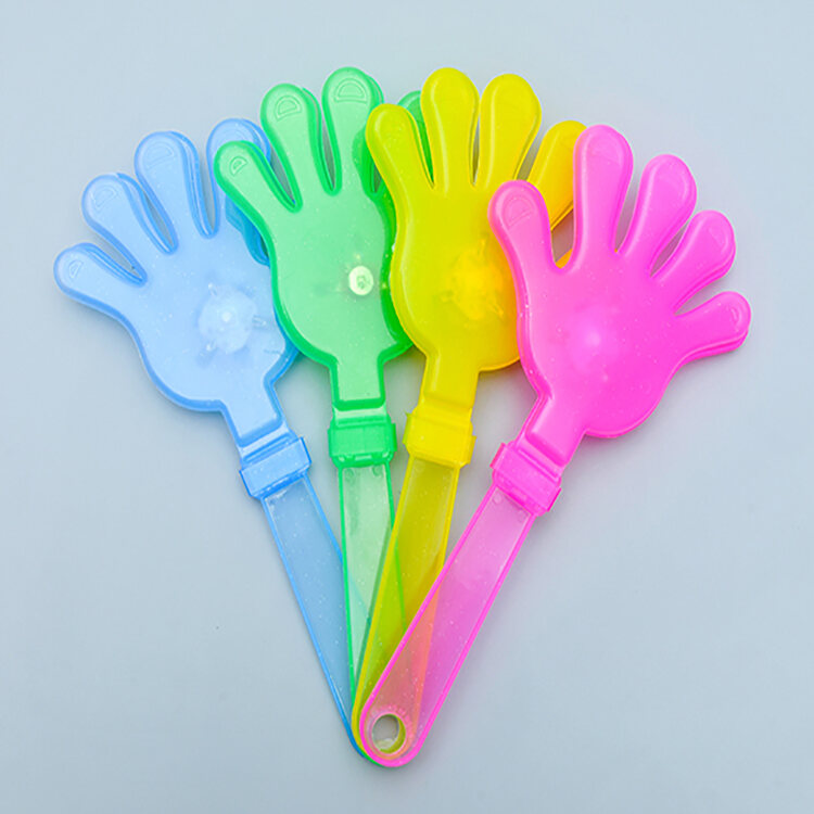 Luminous Clap Trap Large Small Hand-Shape Swatter Toy Palm Claps Applauding Bats Concert Props Light Stick. 