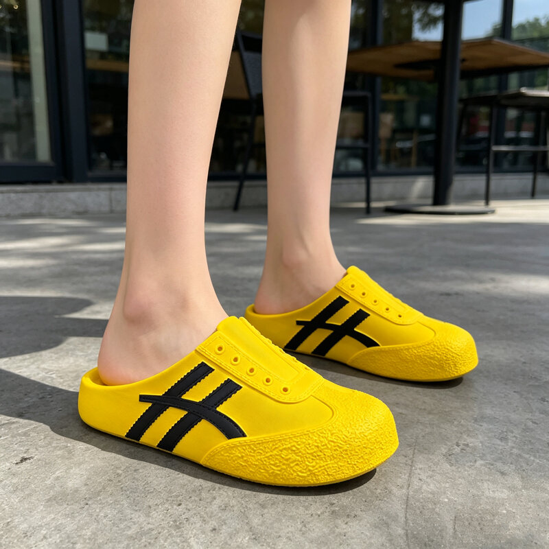 GAJOUK Korean Women Mules Soft Slip on Shoes Nurse Work Garden Clogs Slippers - 5