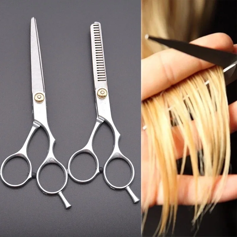 Free shipping Japanese Professional Hair Scissors Cutting Thinning Scissors Stainless Steel Gunting rambut