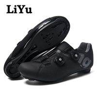 LiYu Road Bike Shoes For Men and Women Professional Cleats Road Cycling Shoes Outdoor Cycling Sports Shoes Bicycle Shoes