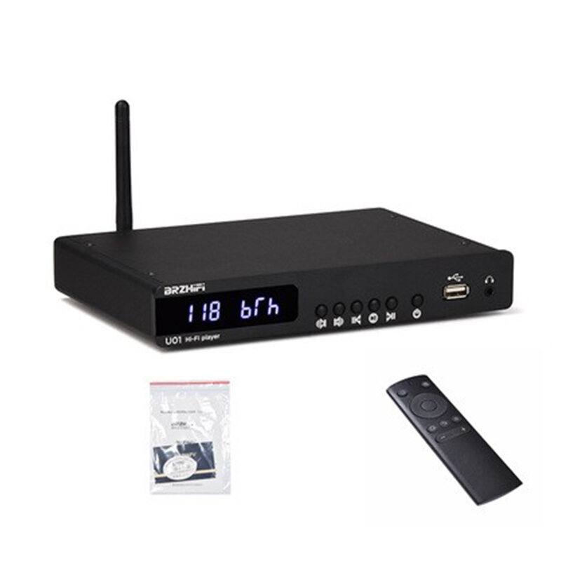 BRZHIFI U01 Lossless Music USB Drive APE Player ES9038 Decoder Digital ...