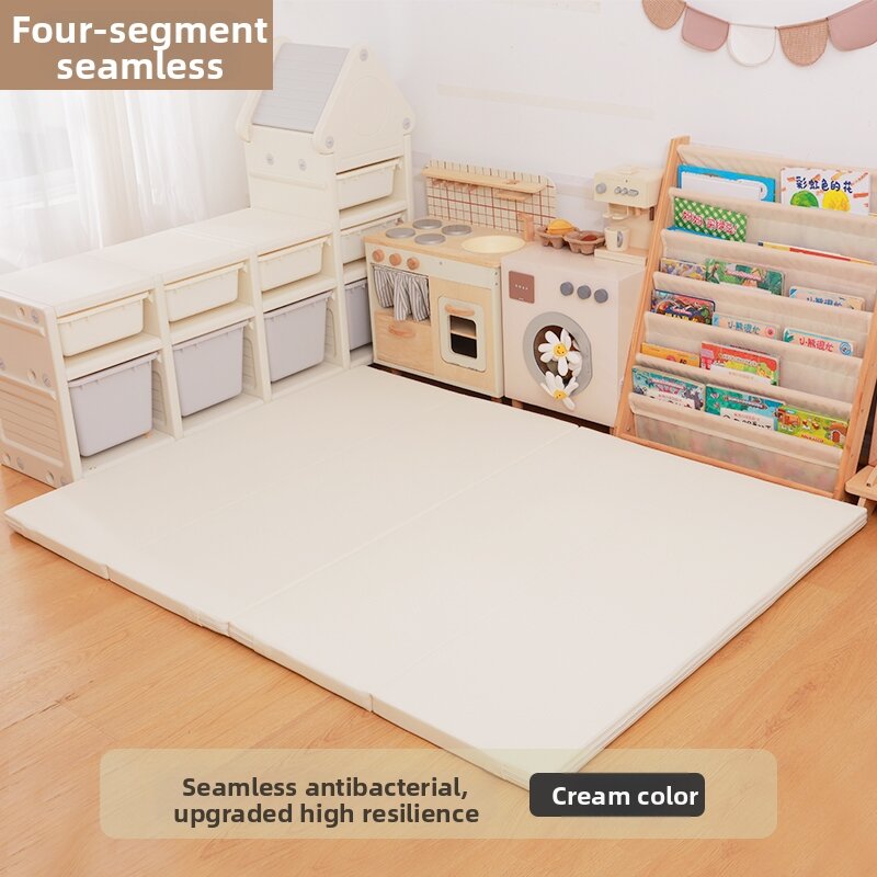 Baby crawling mat 4cm thick PU household floor mat non-toxic and odorless childrens foam crawling mat