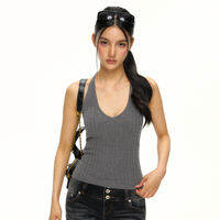Ariseism | Summer Lace Back Slim Fitting Top