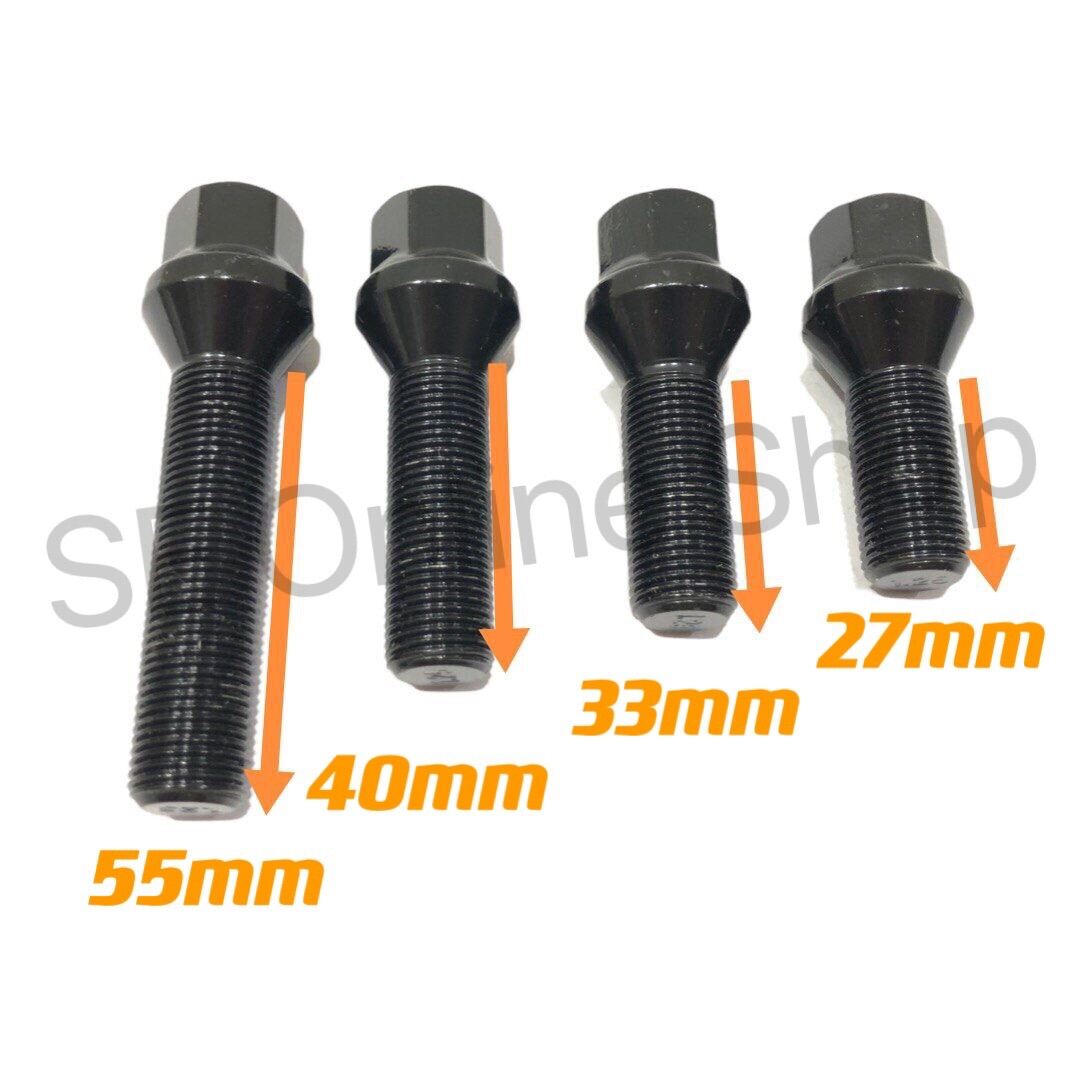 BMW Skru Nut Cone Type M14x1.25 Wheel Bolt,Skru Panjang,Wheel Lug Nut