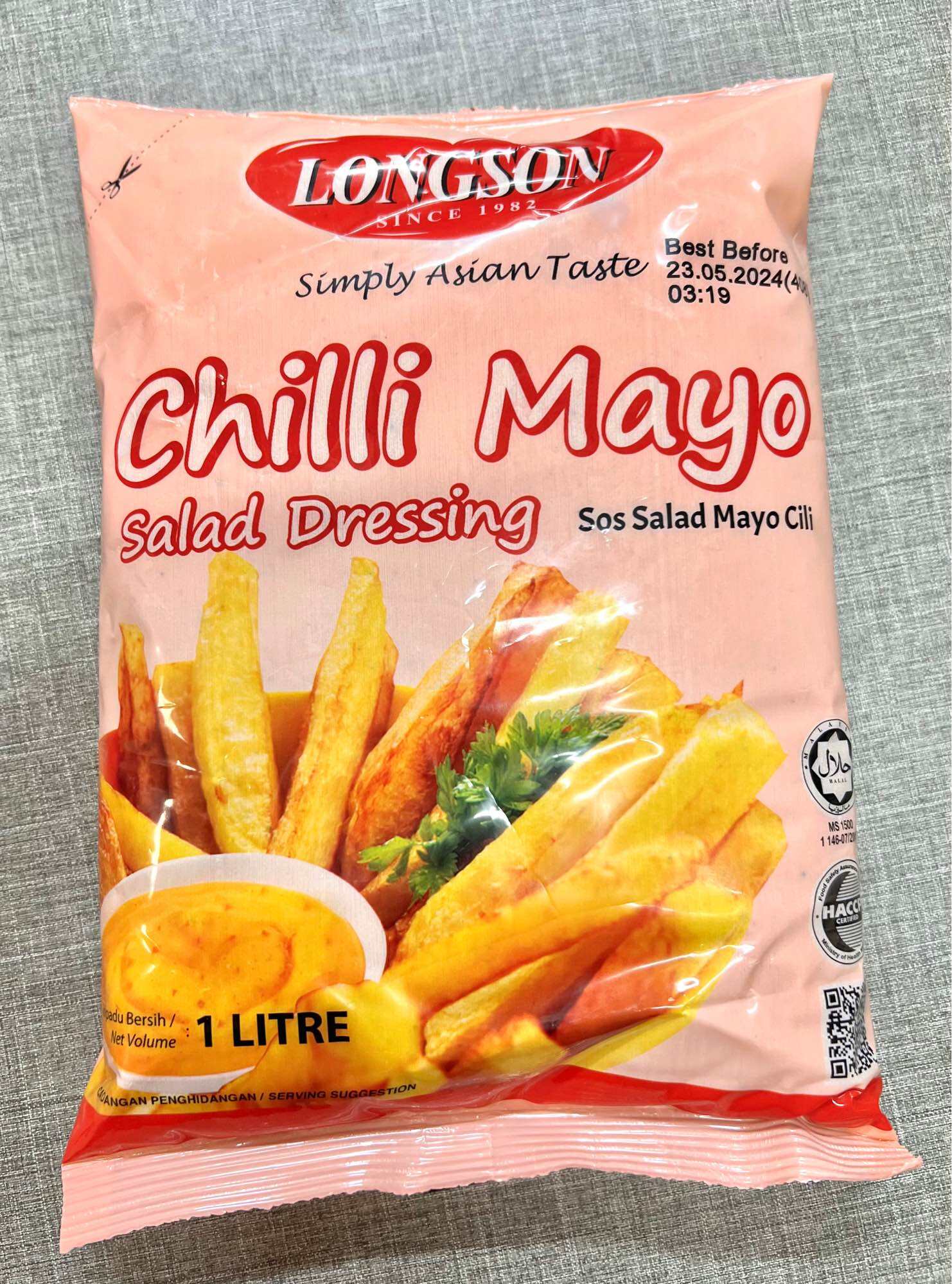 Longson Chilli Mayo L Cili Mayo Kg Halal Lazada