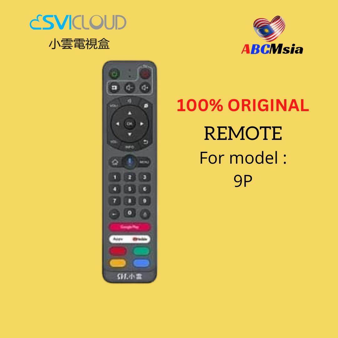 Original SVI SVICLOUD 9S 9P Voice Remote Control | Lazada