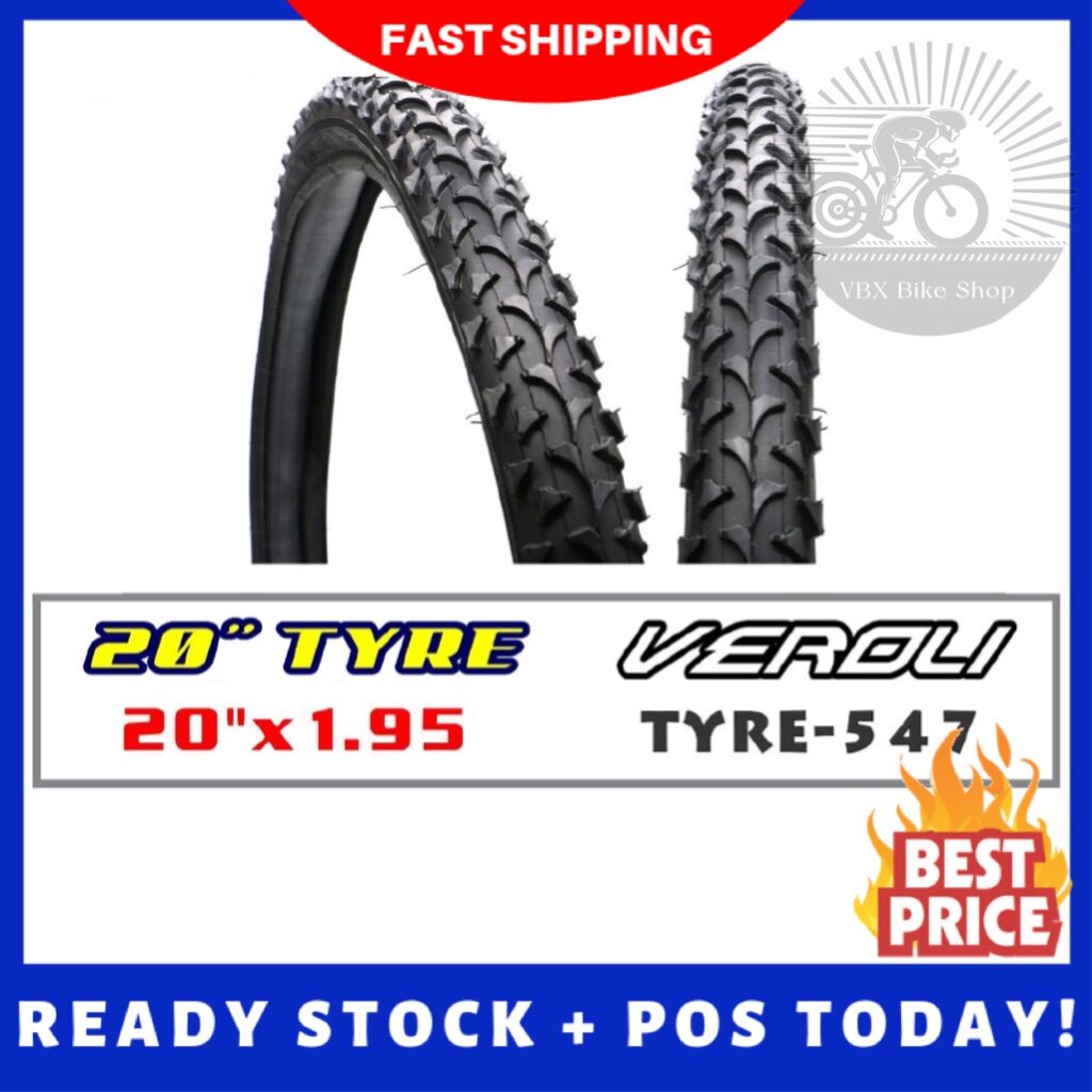 VEROLI BICYCLE TIRE SIZE 20\