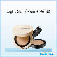 [Jung Saem Mool] Skin Nuder Cover Layer Cushion (Main + Refill Included) | High Coverage Thin Adherence Soft Matte Finish Long-Lasting