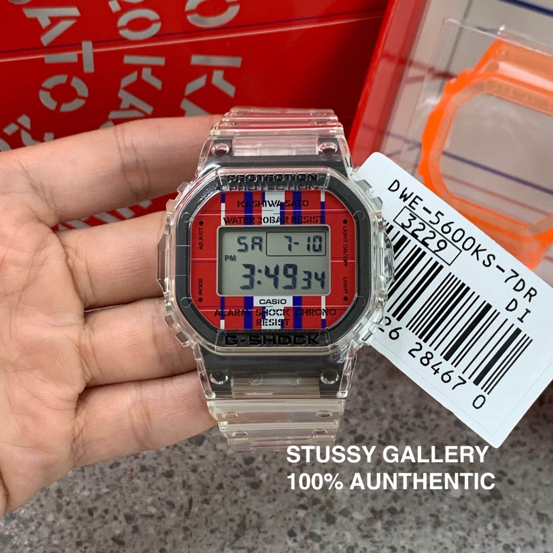 100% AUTHENTIC CASIO G-SHOCK DWE-5600KS-7 Kashiwa Sato