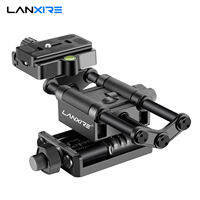 Lanxire Pro 4 Way Macro Focusing Focus Rail Slider with 1/4″ Arca Type Quick Release Plate