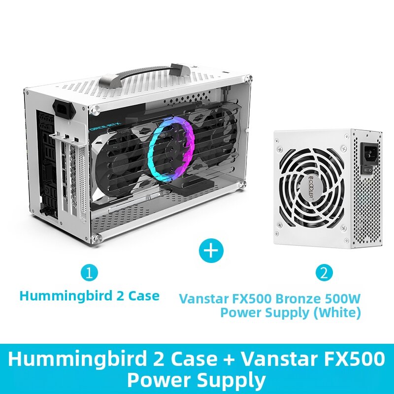 PCCooler | Mini Portable Desktop DIY Computer Case with Dedicated ...