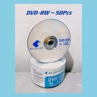 DVD-RW Elephant White Printing Re-writable Disc 4.7GB / 120Min / 16x ~ 50Pcs in Bulk