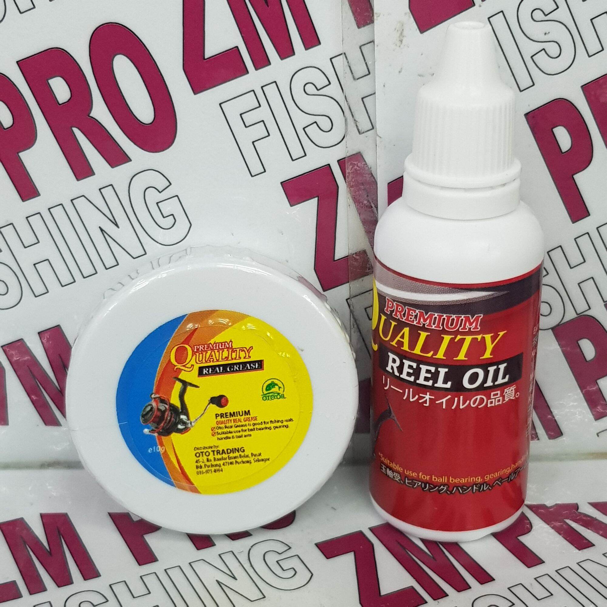 OTO Premium quality Reel oil / Grease for Fishing Reel minyak/gris untuk  reel pancing
