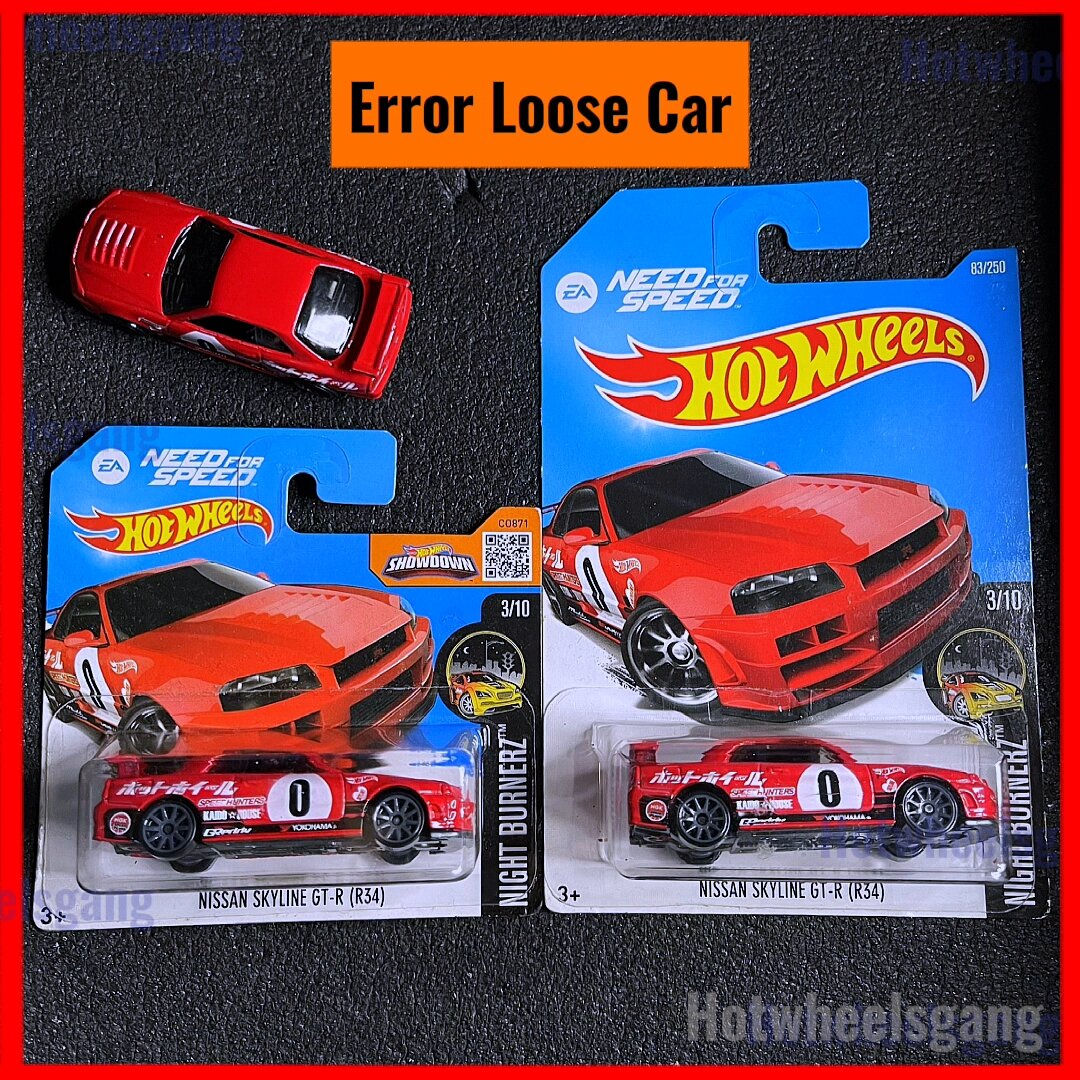 Hot Wheel Nissan Skyline GTR R34 Need For Speed Kaido House 2015