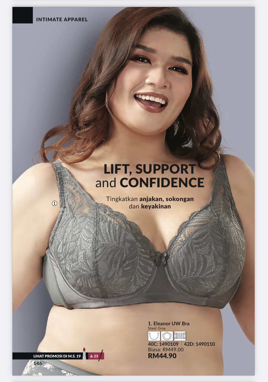 Avon Eleanor Underwire Bra