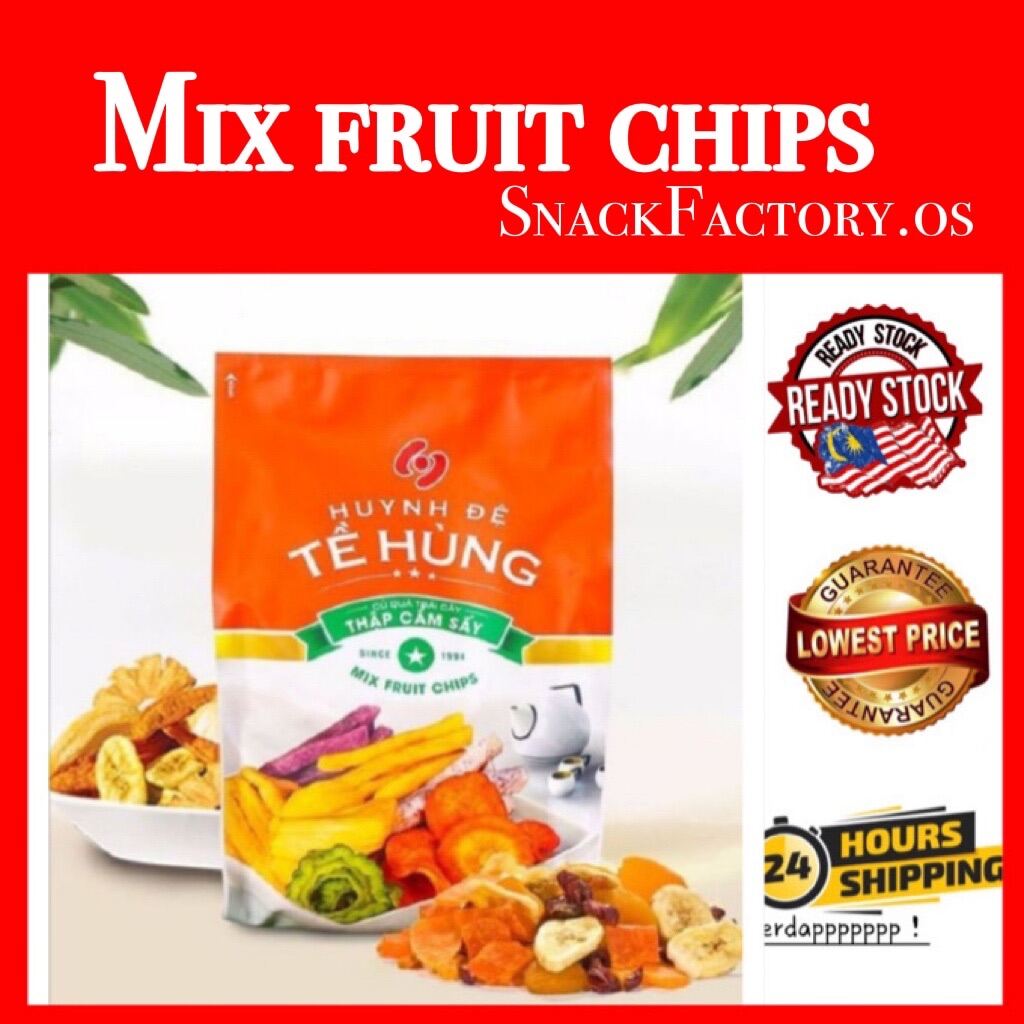 (snackfactory)Te Hung mix fruit Chips / buahbuahan Kering crisps