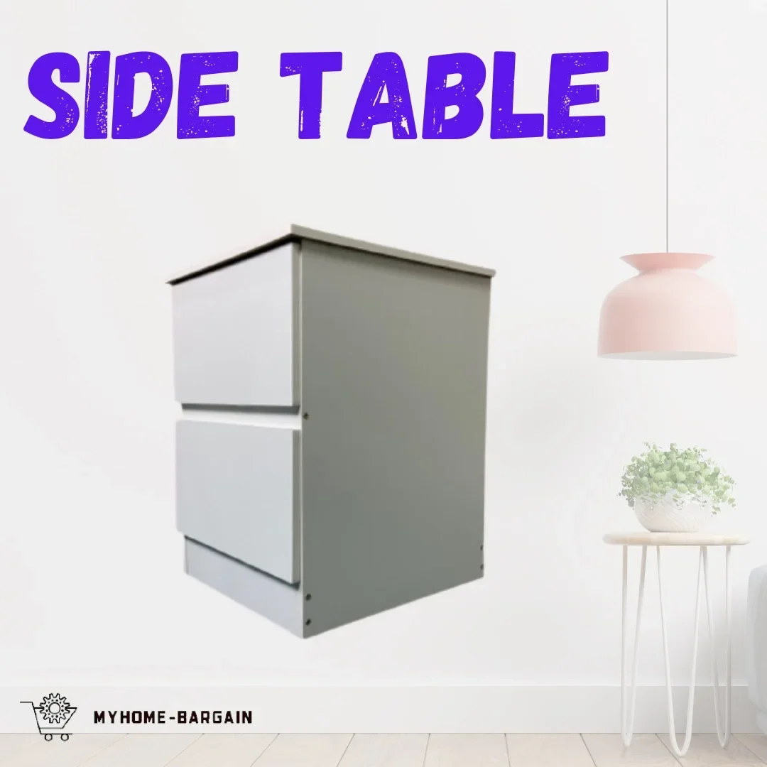 BedSide Table|Meja Kayu|Bed Side Drawer|IKEA Malm Side Table|Cabinet|Kabinet Sisi Katil|Meja Sisi Katil|Bedside Table|