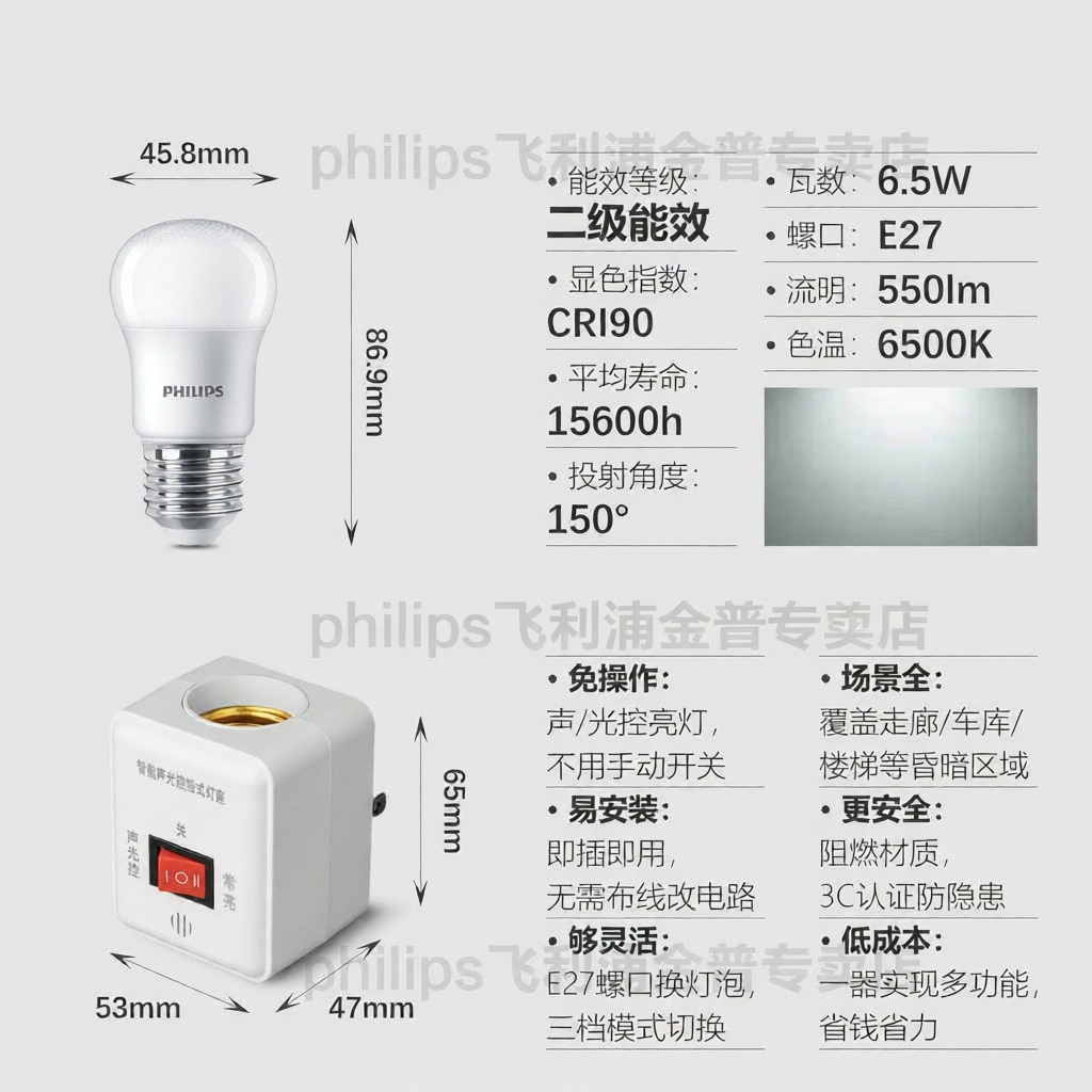 Philips | Smart Human Sensing Light-Control Night Light