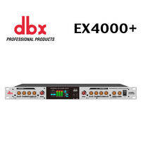 เพิ่มเสียง EX4000 DBX + เบสเพิ่มคุณภาพเสียงดิจิตอลเครื่องกระตุ้นเสียงตัวประมวลผลเอฟเฟกต์เพิ่มประสิทธิภาพไมโครโฟนอุปกรณ์เครื่องเสียงเวทีโปรเซสเซอร์เสียงระดับมืออาชีพ