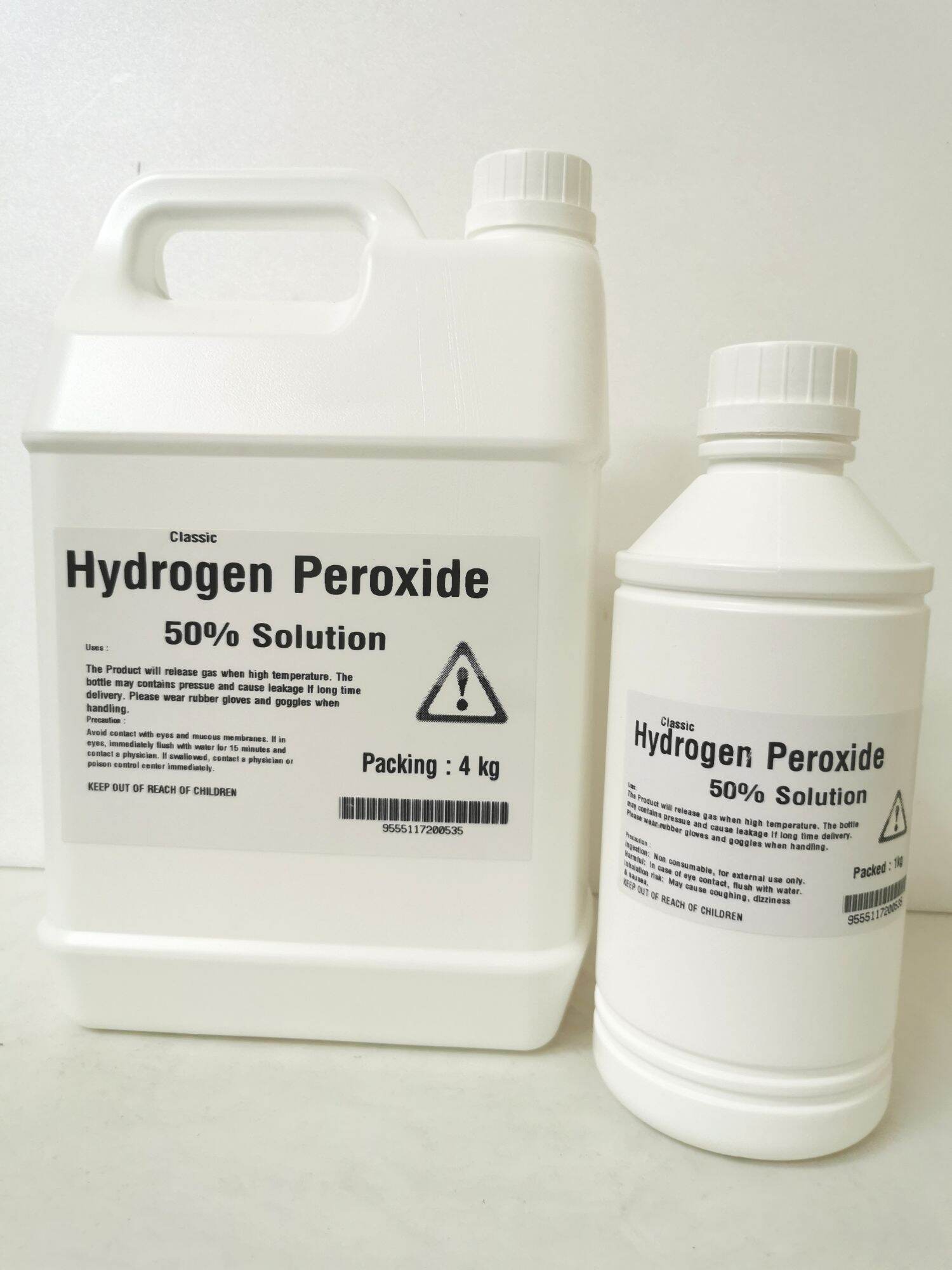 Hydrogen Peroxide 50% Concentrated (1kg) | Lazada