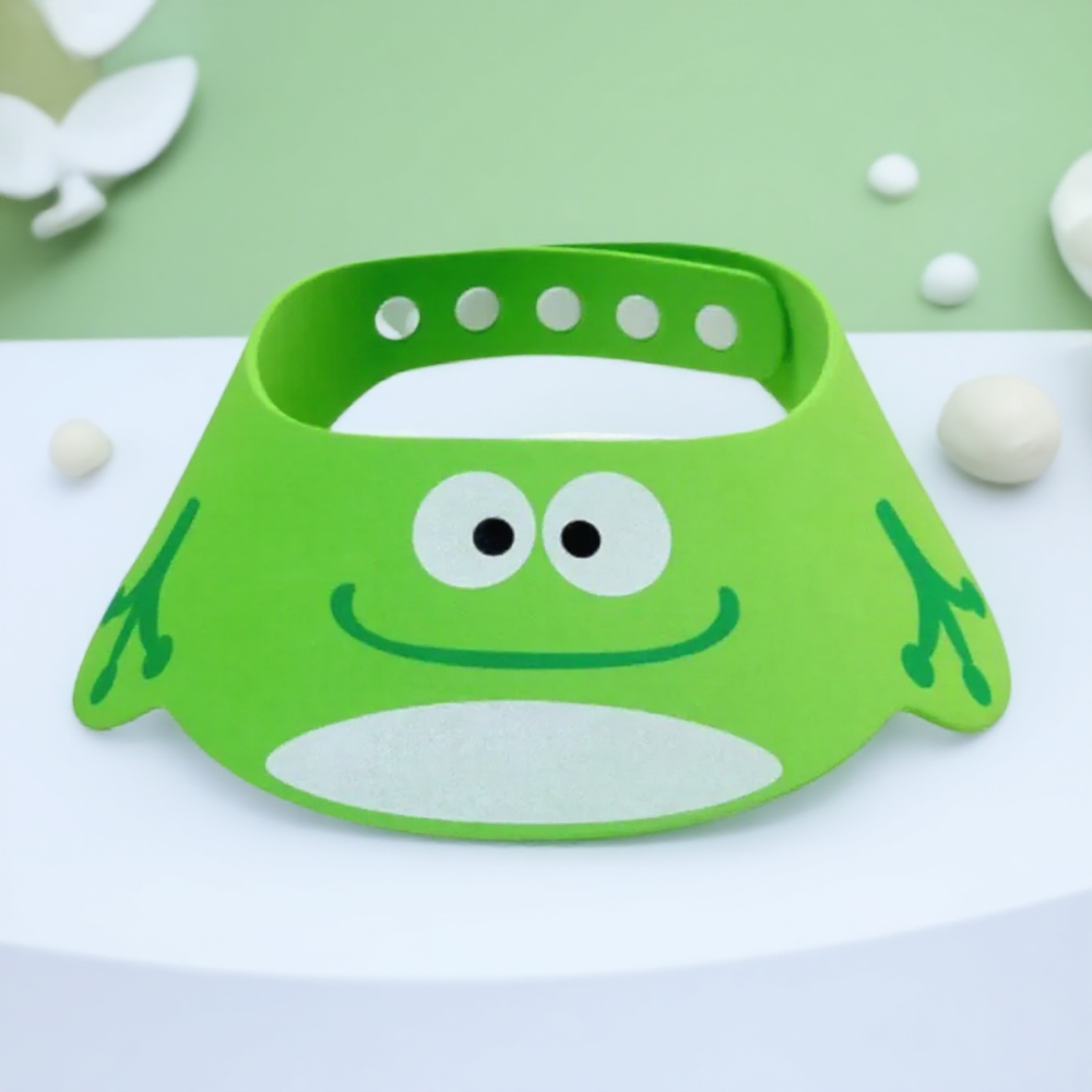 Waterproof Adjustable Baby Bathing Cap Hair Protection Shower Cap for Infants Toddlers Kids Bath Cap
