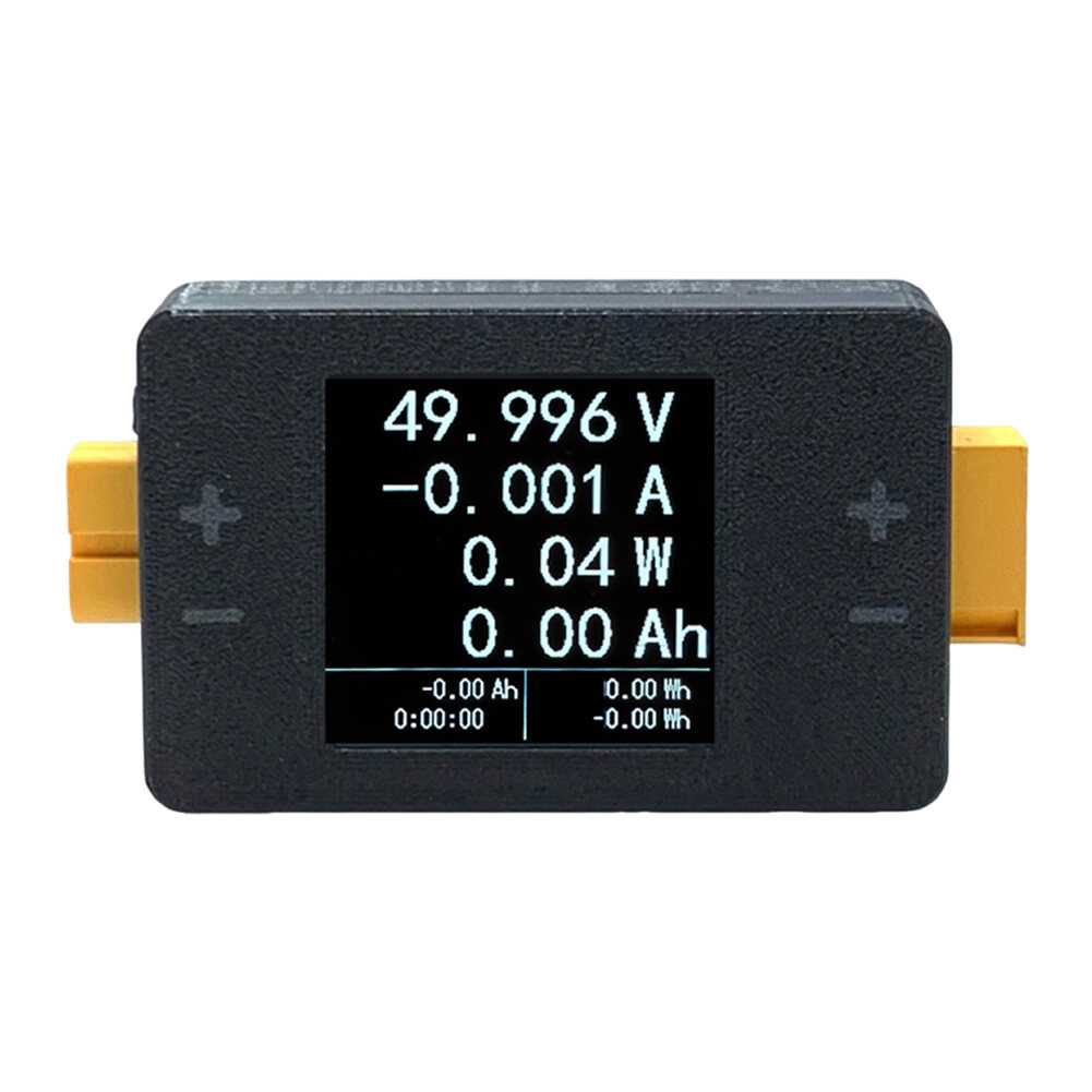 25A 8-150V Watt Meter High Precision Voltmeter XT60 Interface Bidirectional Ammeter LIPO Battery Voltage Capacity Tester
