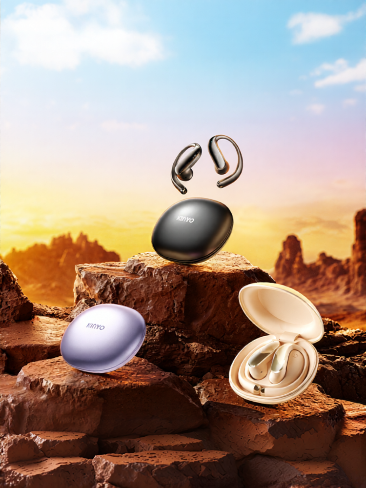 kinyo | Behind-ear AI Translation Wireless Sport Bluetooth Earphones