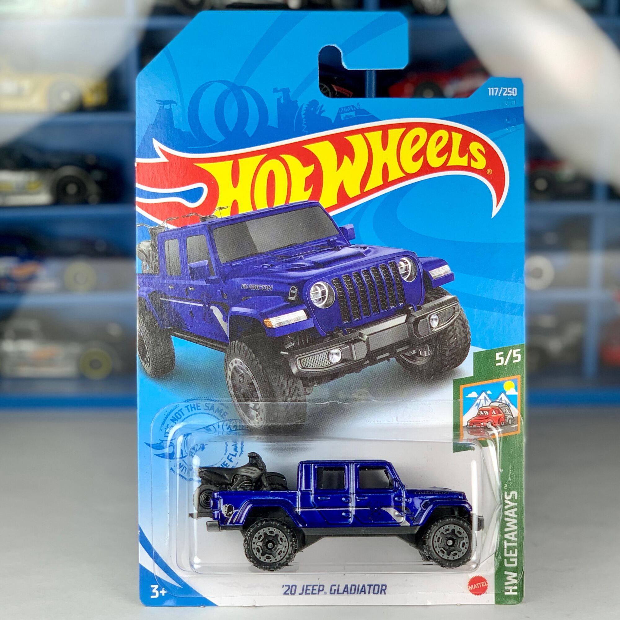 Hot Wheels Jeep Gladiator HW Dirt 1:64 | Série 2025 | Modèle Détaillé Avec Carte | Pour Enfants Et Collectionneurs