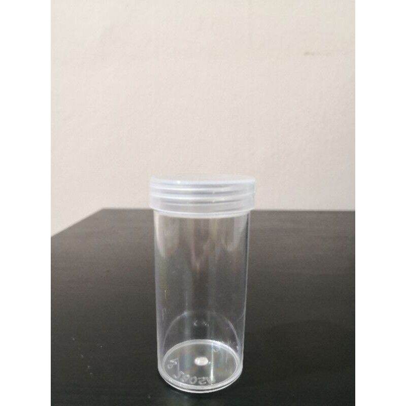 5pcs Botol Kapsul Kosong Botol Ubat Kosong Botol Kapsul Kecil Travel Mini Bottle Kosong Botol Sample Empty Bottle 2.5oz. 