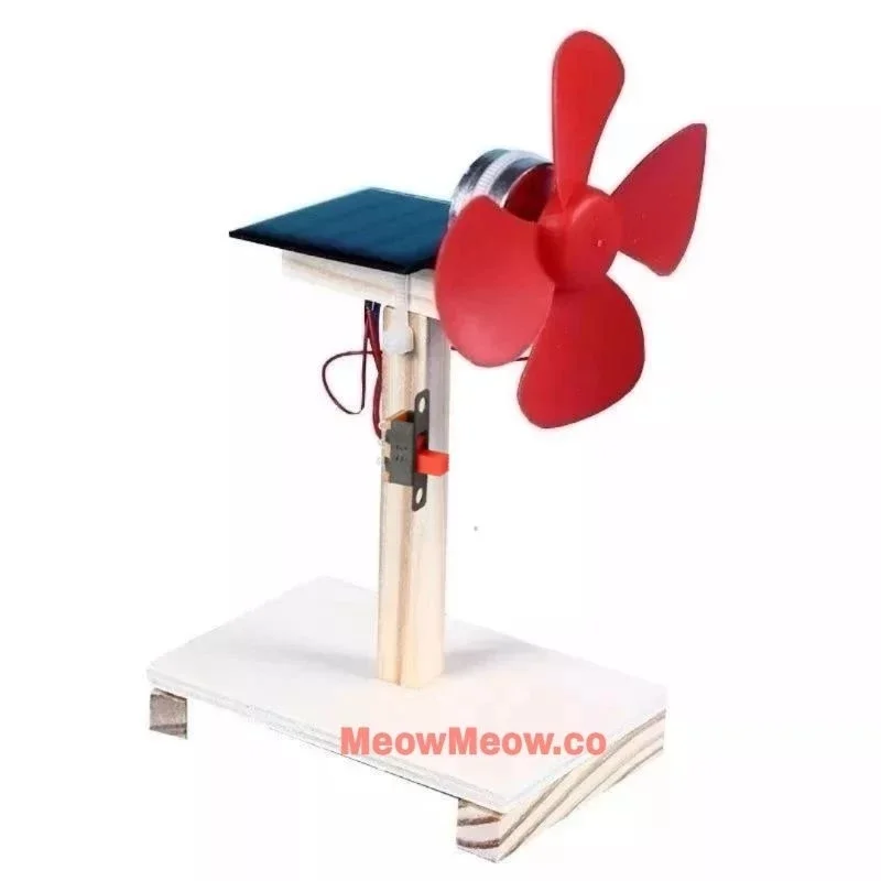 [ReadyStock] PROJEK KIT MODEL KIPAS SOLAR RBT TAHUN 5  / YEAR FIVE RBT PROJECT / TAHUN LIMA / SOLAR POWER FAN 太阳能风扇