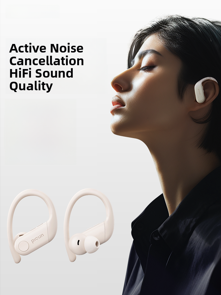 PICUN | Picun A5 Ear Hanging Wireless Bluetooth Running Sports In-Ear Noise Reduction Headset Long Battery Life And Waterproof Function
