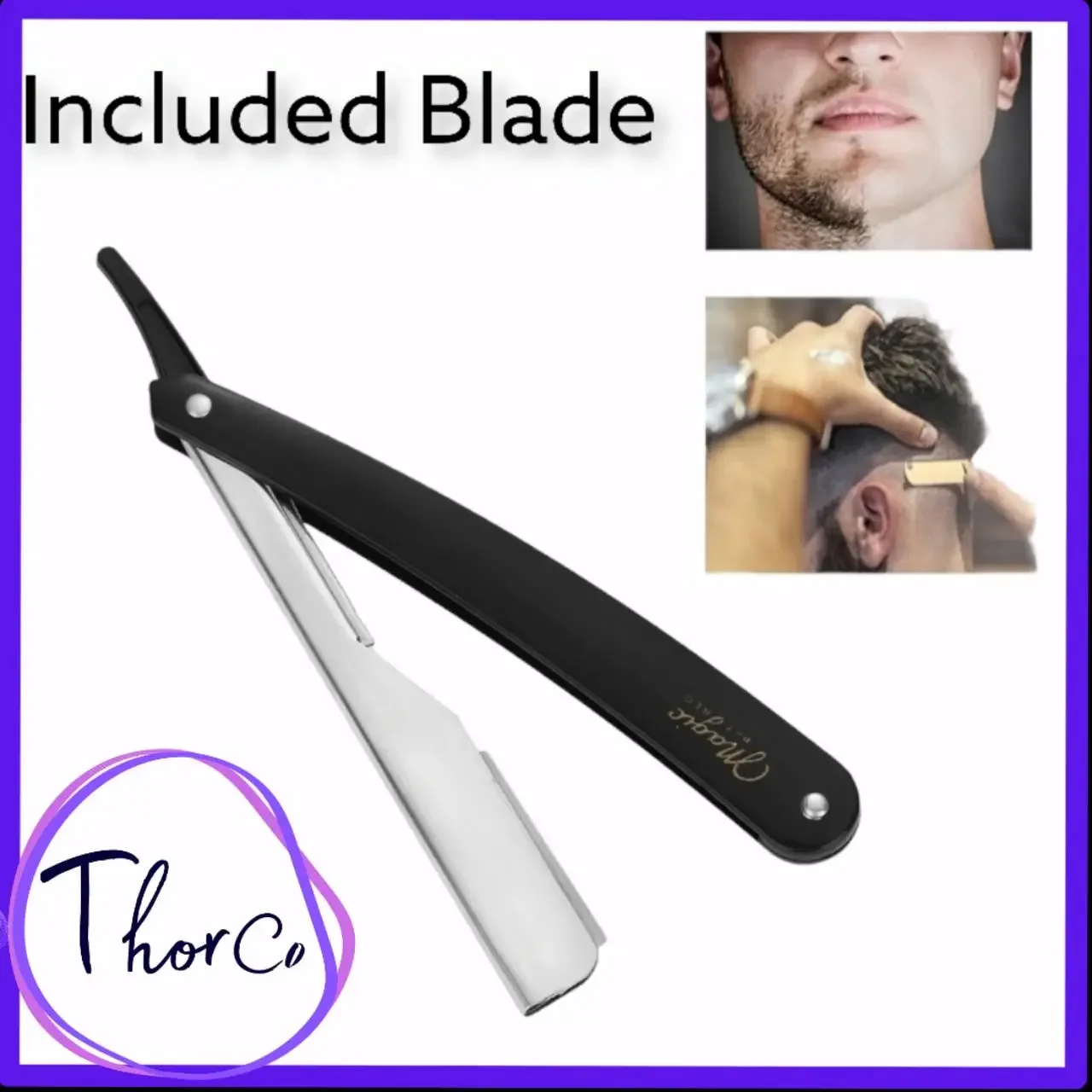 ThorCo Foldable Shaver Come with Blade /Razor Foldable Handle Shaver/ Shaver Face Hair Remover/shaver