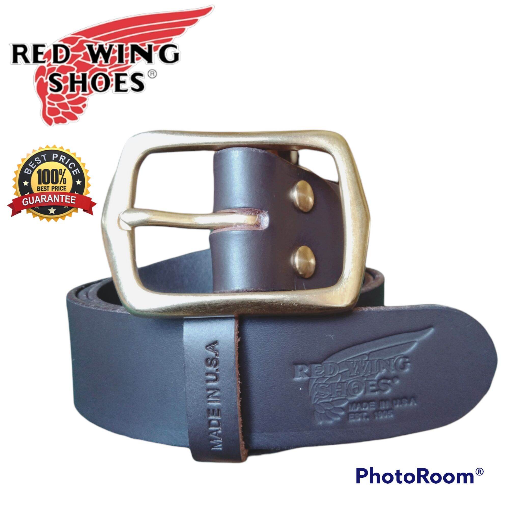 Redwing Leather Belt Free Gift Keychain 