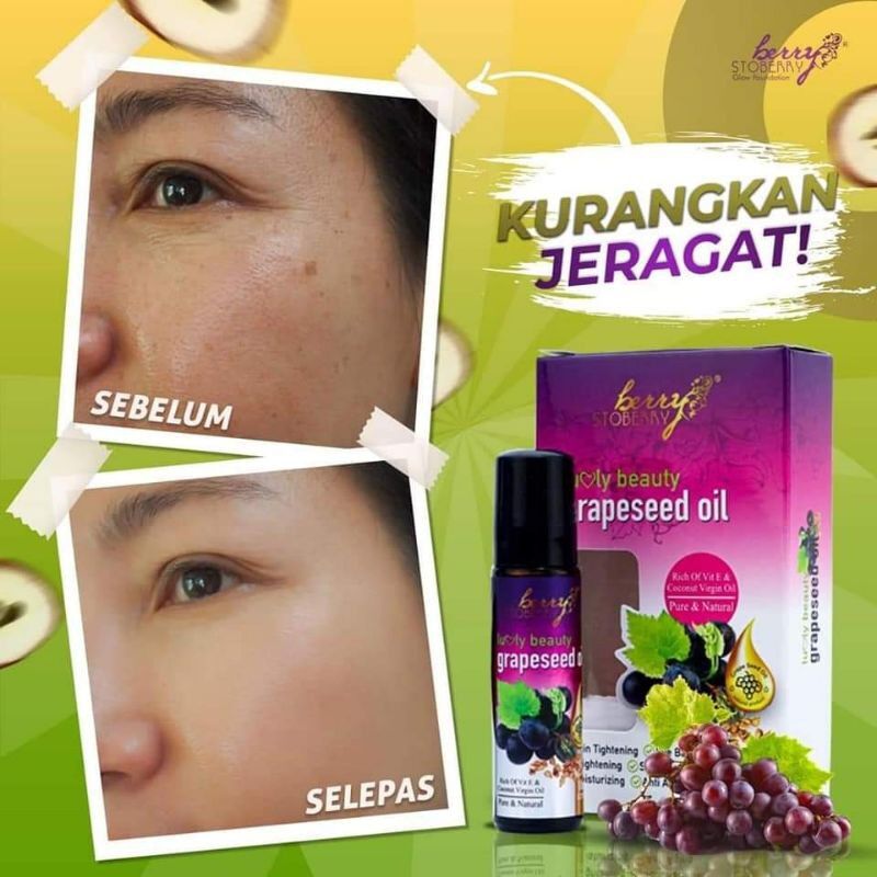 LUVLY BEAUTY GRAPESEED OIL 🎀 Lazada