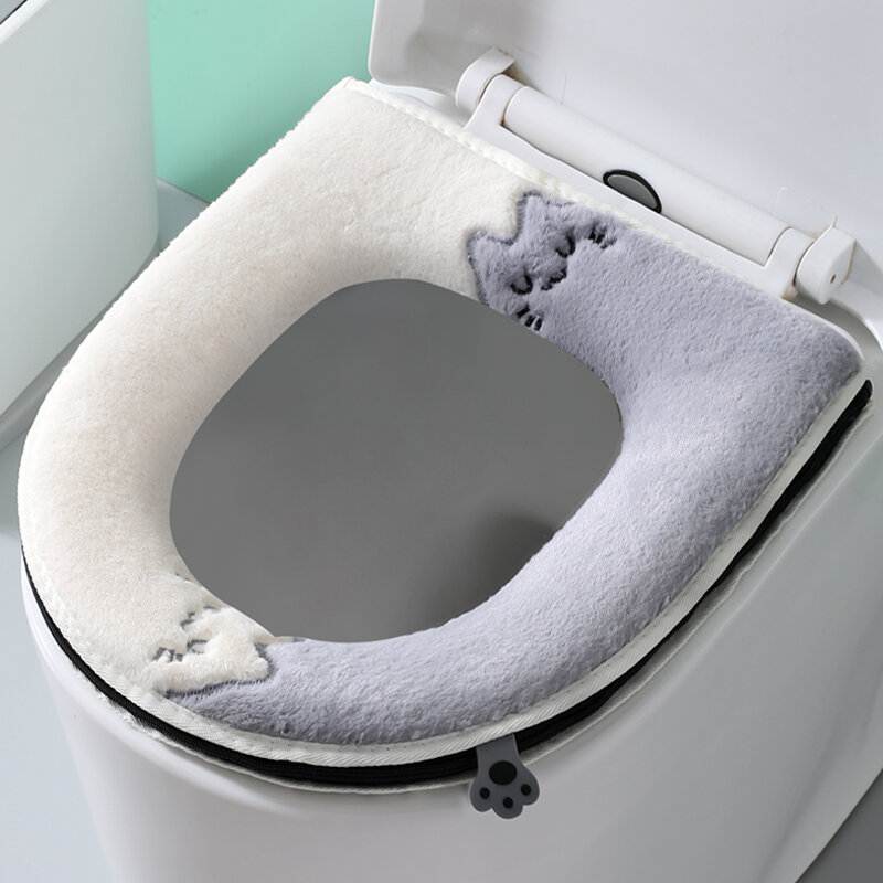 Home Toilet Seat Cover Four Seasons Universal Toilet Pad Winter Extra